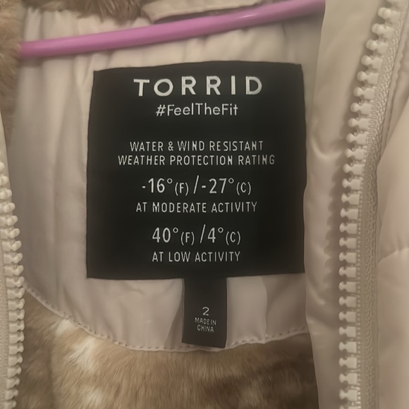 Torrid 2x faux fur parka - Picture 2 of 3